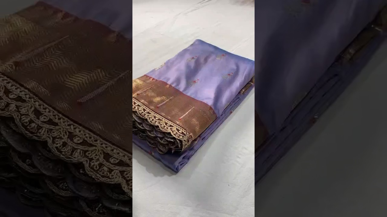 Paithani Soft Silk Scallop Border Lace Saree