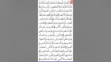 سورة غافر ص 473  من آية 50 - 58 للحفظ والمراجعة.Holy Quran.