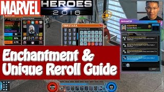 Marvel Heroes: Enchantment & Unique Rerolling Guide (New Players) screenshot 3