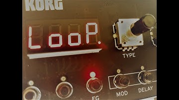 Korg NTS-1 & Sinevibes Groove - some simple loops & sounds