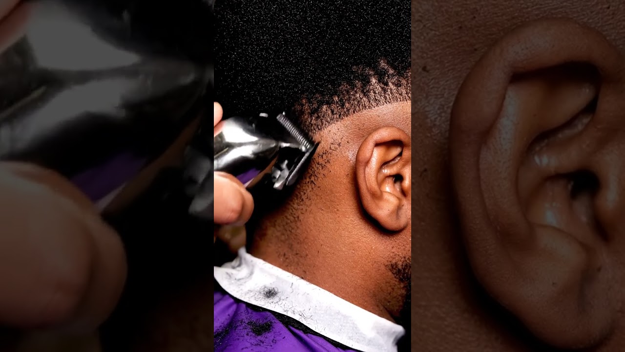 POV king david barber crisp skin fade clipper asmr #shorts