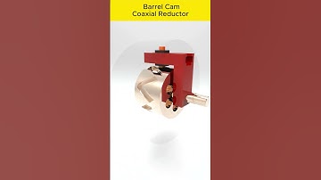 Barrel Cam Coaxial Reductor #solidworks #cad #engineering #mechanical #mechanism #fusion360