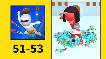 Max Level In Crowd Fight 3D (51-53)