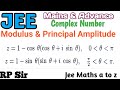 Modulus and Principal Amplitude z=1-cos@(cos@+isin@), z=1-sin@(sin@+icos@)