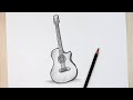 Guitar Drawing 