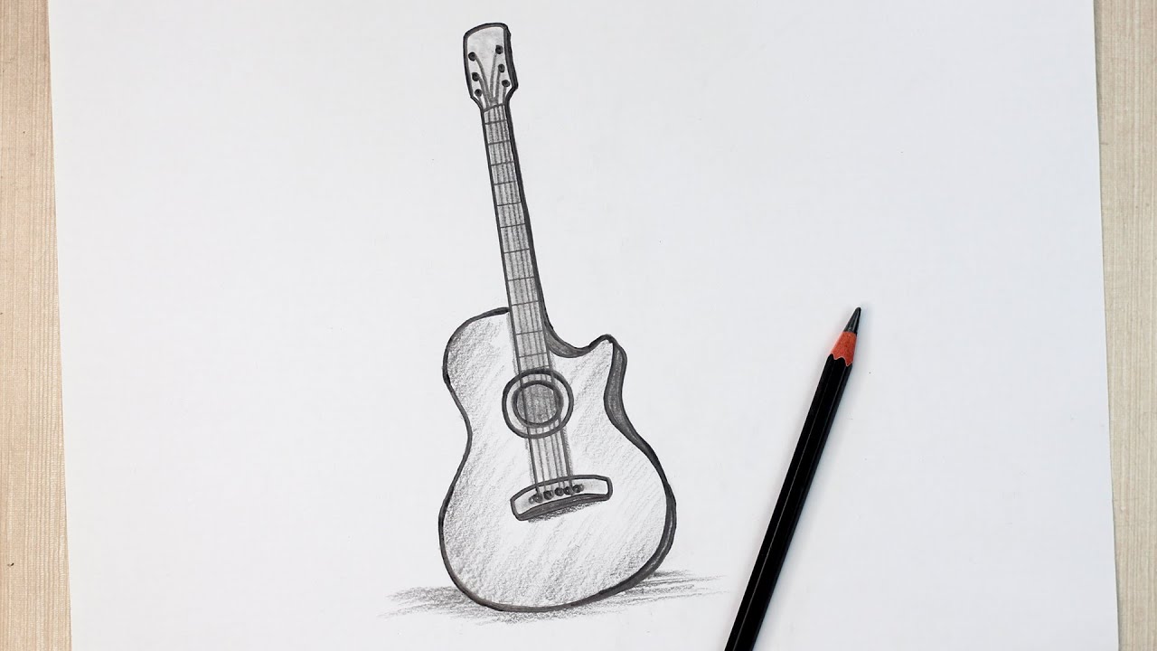 Guitar Drawing 🎸