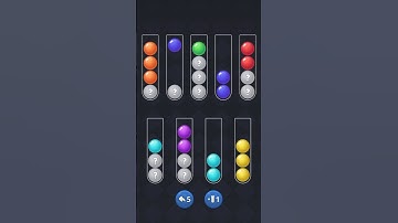 Ball Sort #fun #games #fungames #relaxing #ballsortpuzzle #viralshorts #asmr #asmrsounds #trending