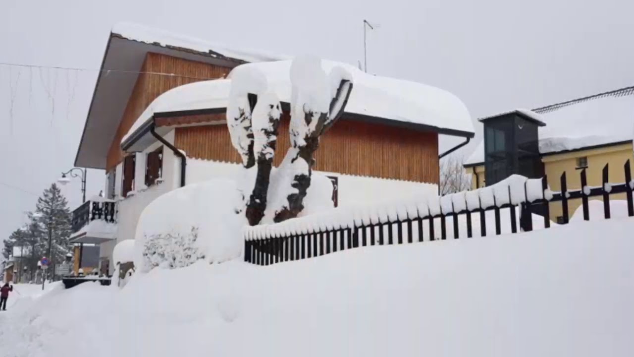 Rivisondoli e la magia della neve