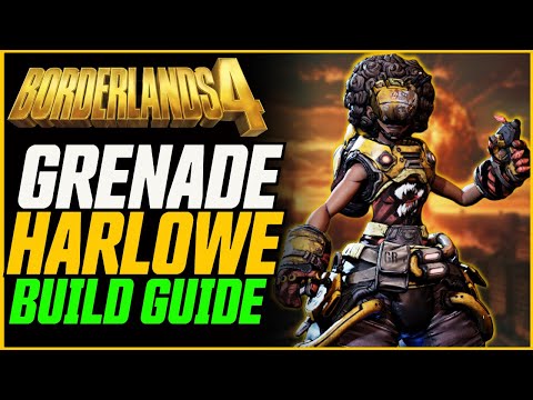 New Grenade Harlowe Build!! (destroys Uvhm6) // Borderlands 4 Harlowe Build Guide