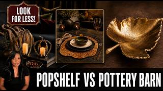 YOU WON’T BELIEVE THESE  FALL FINDS! SHOP WITH ME|POPSHELF VS POTTERY BARN!!