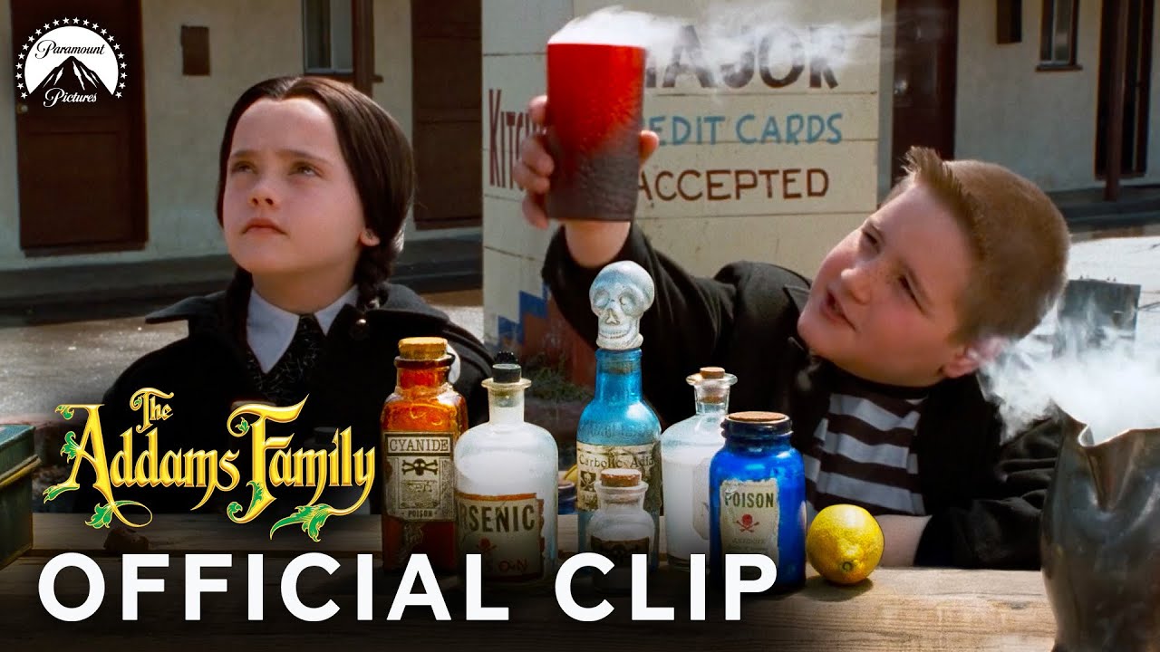 The Addams Family | Poison Lemonade Stand (Full Scene) | Paramount Movies