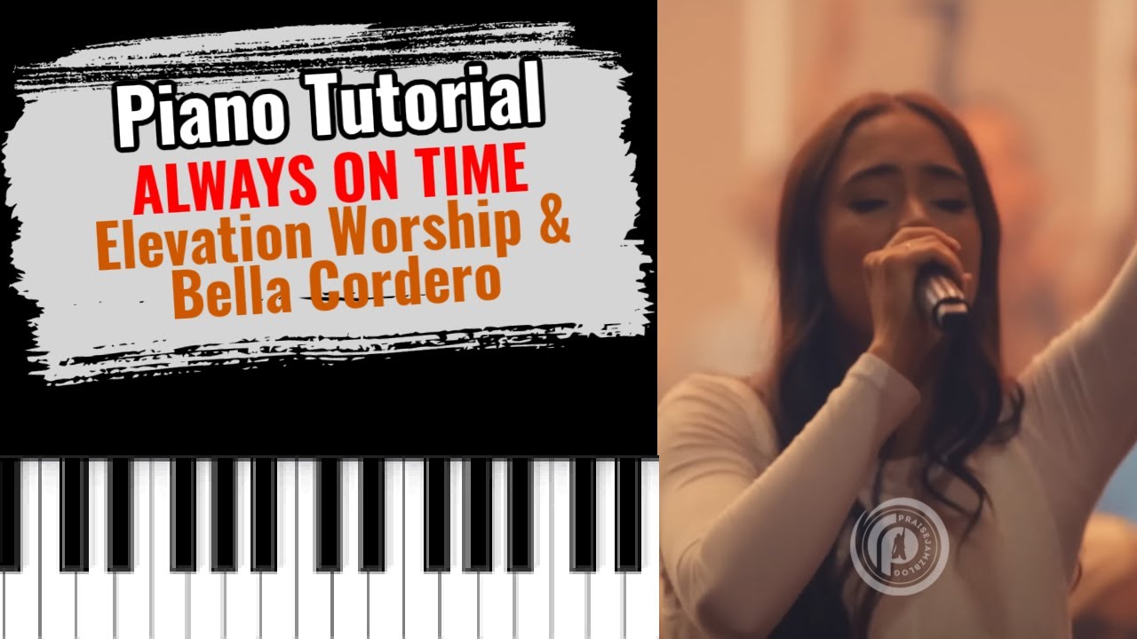 🎹ALWAYS ON TIME от Elevation Worship и Bella Cordero (простой бесплатный урок игры на фортепиано)