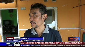 Puluhan Rumah di Kota Semarang Rusak Akibat Angin Puting Beliung