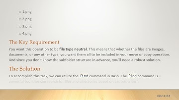 How to Move or Copy All Files from a Directory and Subdirectories in Bash