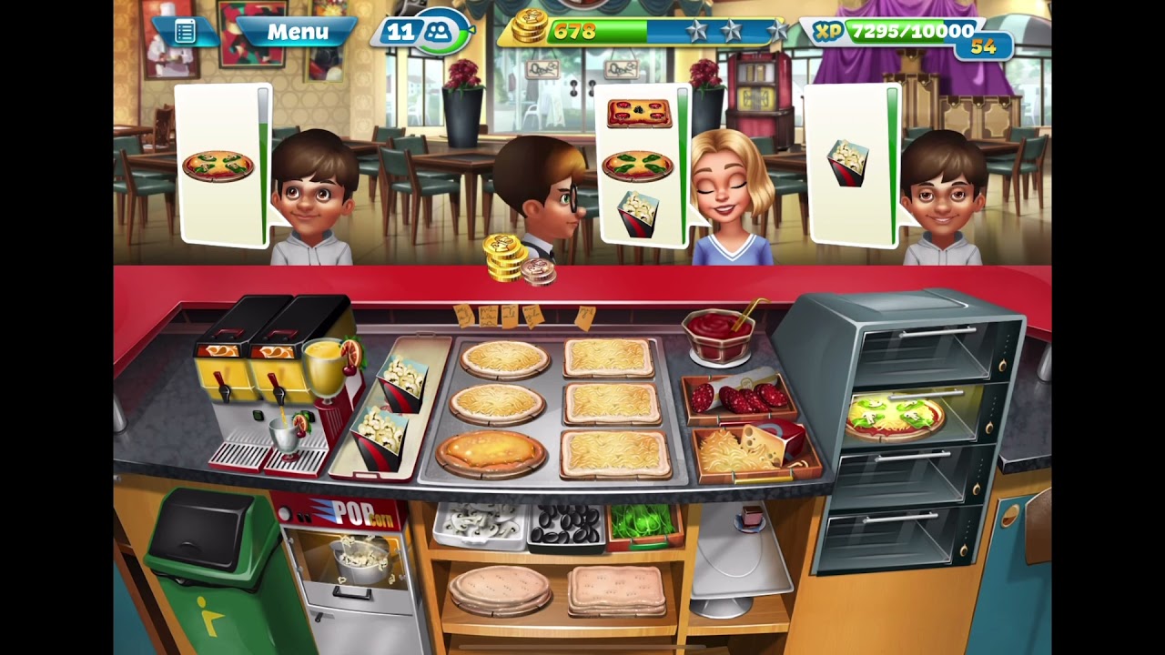 Pizza pizza at Pizzeria Level 40 | Cooking Fever