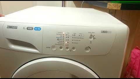 Zanussi dryer fault
