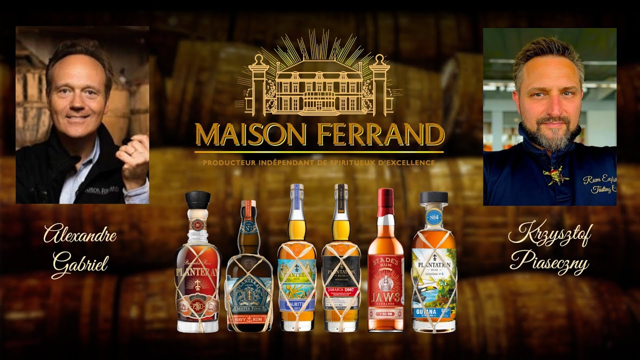 Rum Explorer Masterclass Maison Ferrand - Alexandre Gabriel