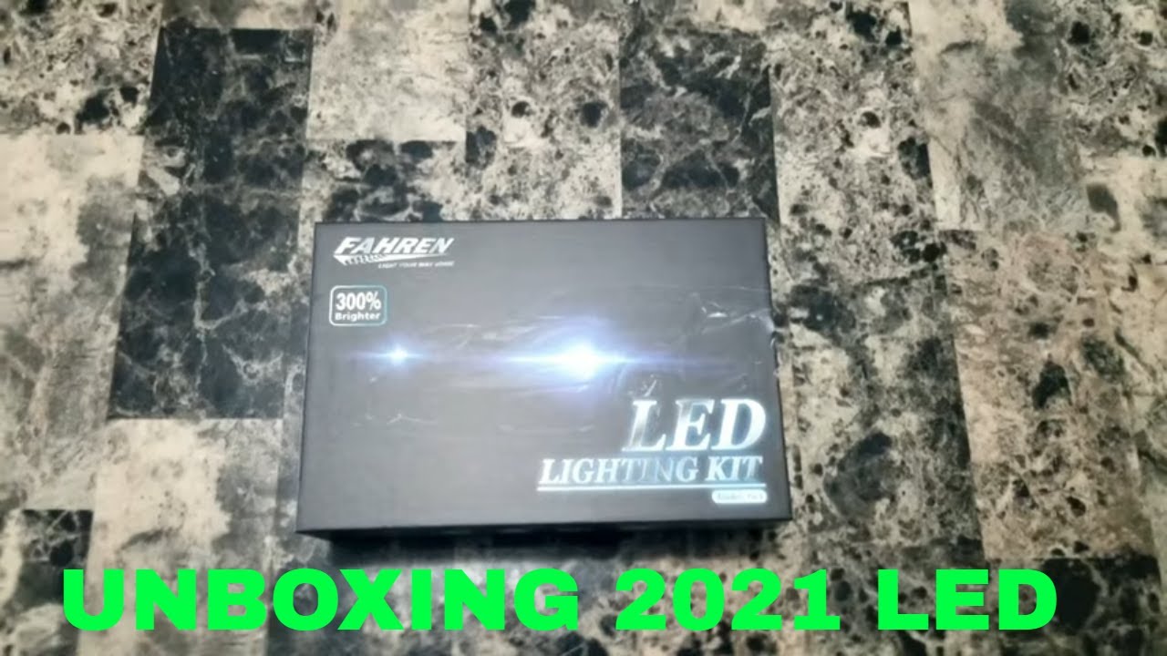 Fahren LED Lighting kit 300 Brighter unboxing YouTube