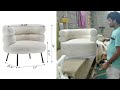 सोफा कैसे बनाएं // सोफा बनाने की प्रक्रिया // arm chair making // build sofa diy