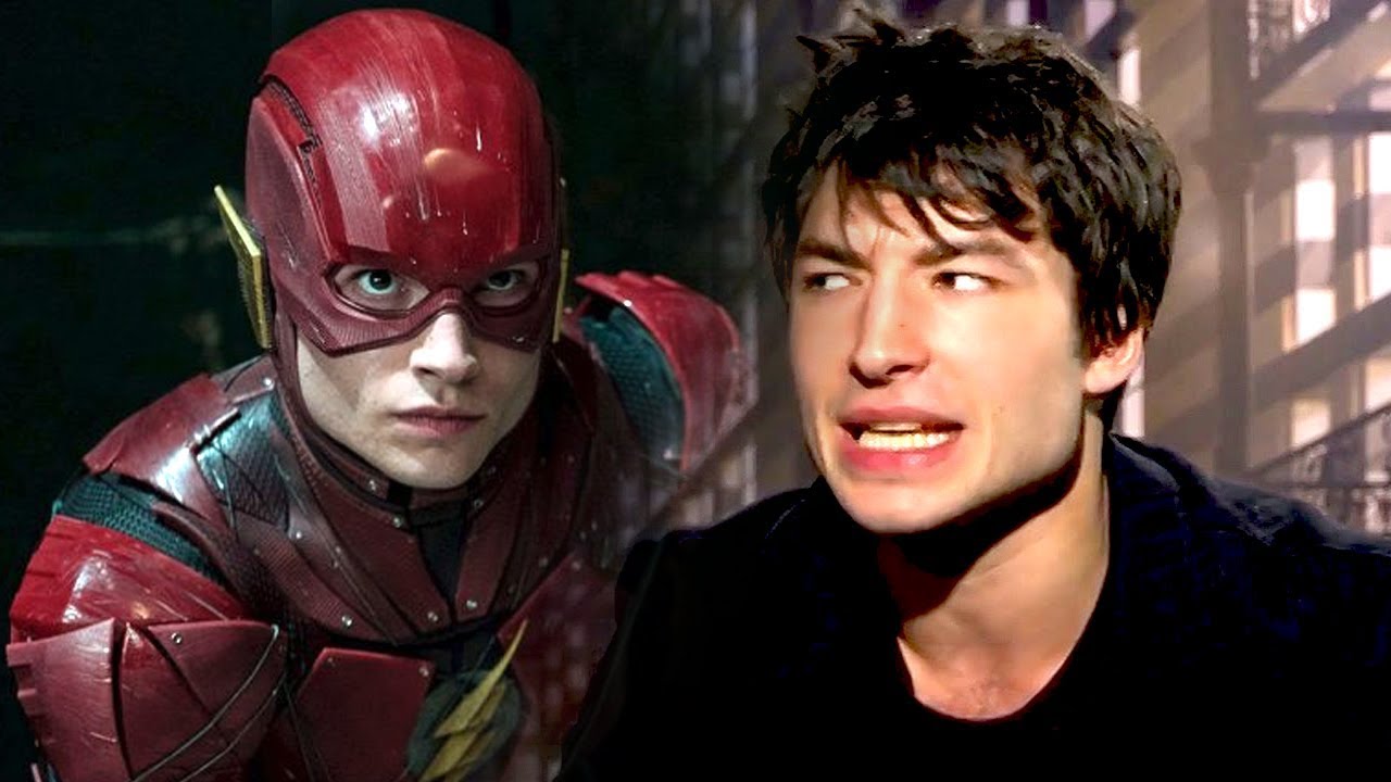 Is Ezra Miller Really Re-Writing The Flash Movie Script Himself? - YouTube