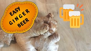 Easy Ginger Beer No Ginger Bug