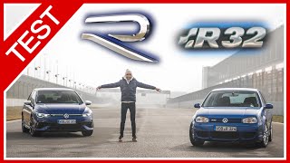 Mit dem VW Golf 8 R auf die RENNSTRECKE! Vergleich VW Golf R32 - Oschersleben, Review, Fahrdynamik