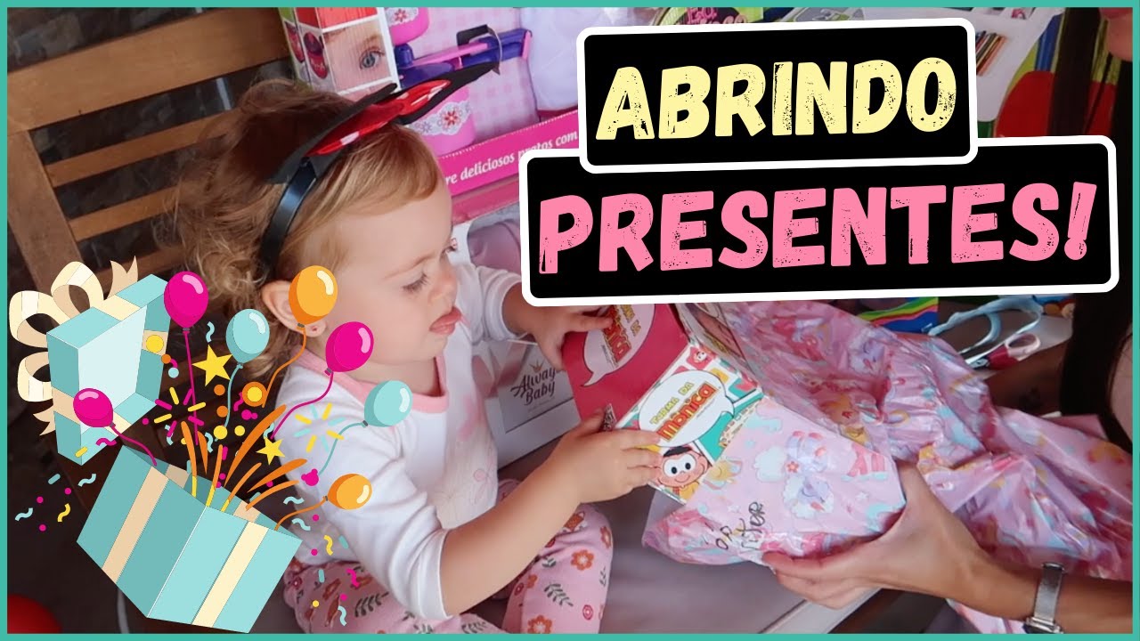 ABRINDO OS PRESENTES DO ANIVERSÁRIO DE 2 ANINHOS | by Carla Soares