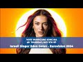 Israeli singer eden golan  eurovision 2024