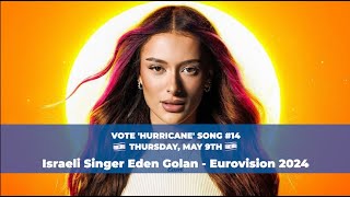 Israeli Singer Eden Golan - Eurovision 2024