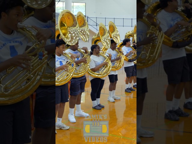 Clayton County Band Camp Sousaphones “She Knows” ‘26 #sousaphone #tubas #sousaphones #tubaplayer