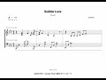 Da-iCE / Bubble Love サビ前~サビ ピアノ 楽譜
