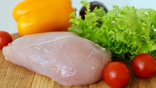 Как Вкусно Приготовить Куриное Филе Для Салатов! Как Вкусно Приготовить Куриное Филе Для Салатов!