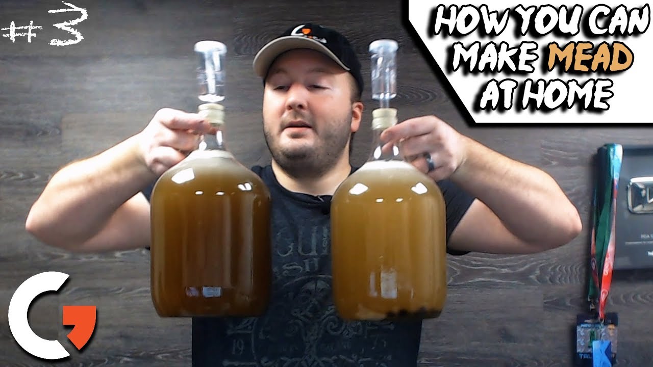How To Make Mead At Home Like A Pro! Wildflower and Clover Honey (Day