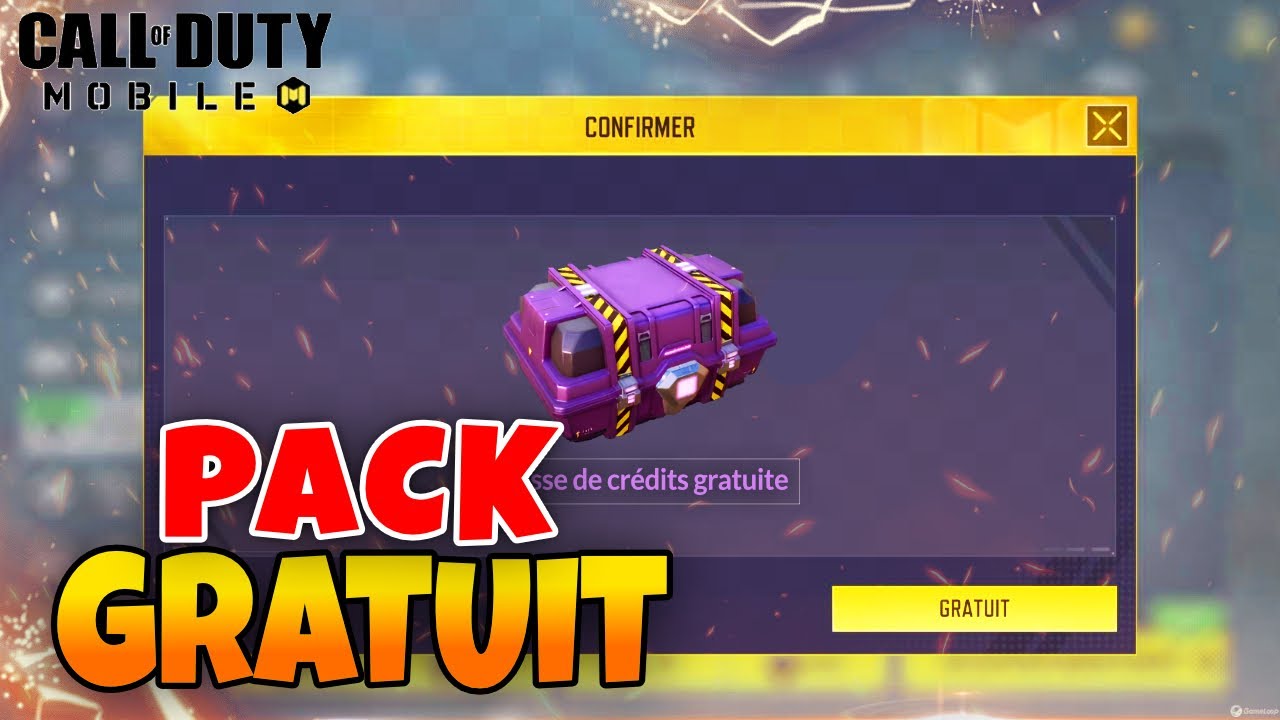 Nouveau PACK Gratuit pour Tous sur COD Mobile - YouTube