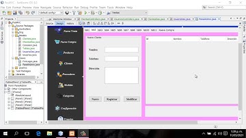 Sistema de venta en Java y MySQL, Listar, Modificar, Eliminar y Reingresar Clientes
