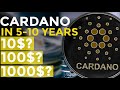 Cardano TO REACH $10? $100? $1000? In 5 Years - Cardano Price Prediction -Cardano Analysis 2025-2030