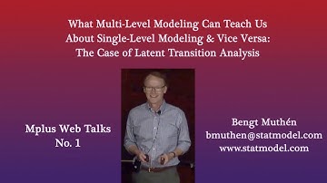 What Multilevel Modeling Can Teach Us:  Segment 1 - Introduction