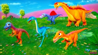 Dino Fart Olympics | Hilarious Jurassic Giants Battle - Dinosaur Comedy Cartoon