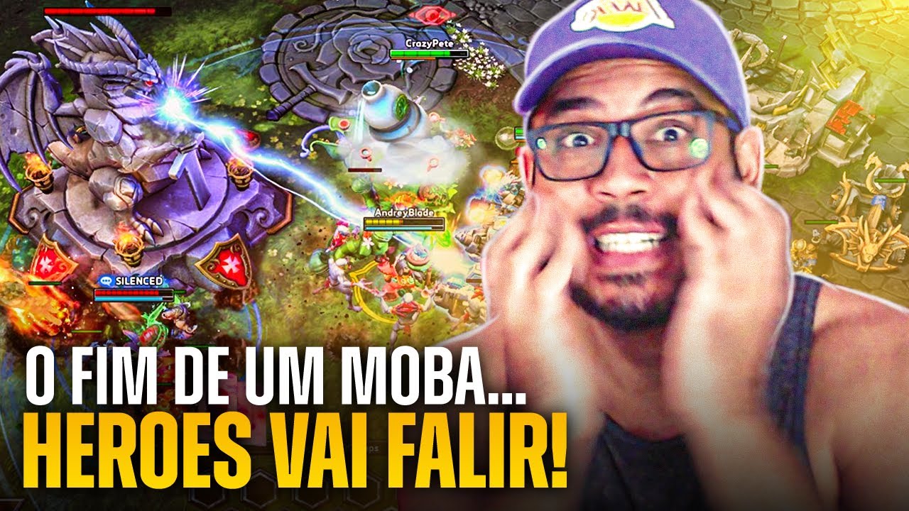 O FIM DO HEROES OF THE STORM! COMO ISSO AFETA O SMITE? 