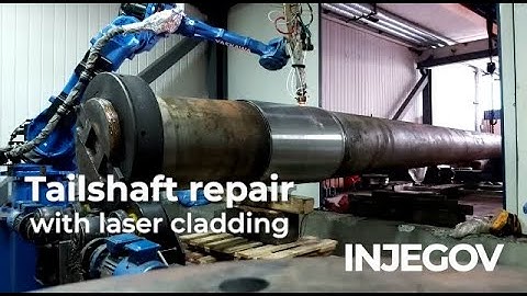 Tailshaft Repair with laser cladding - INJEGOV SA