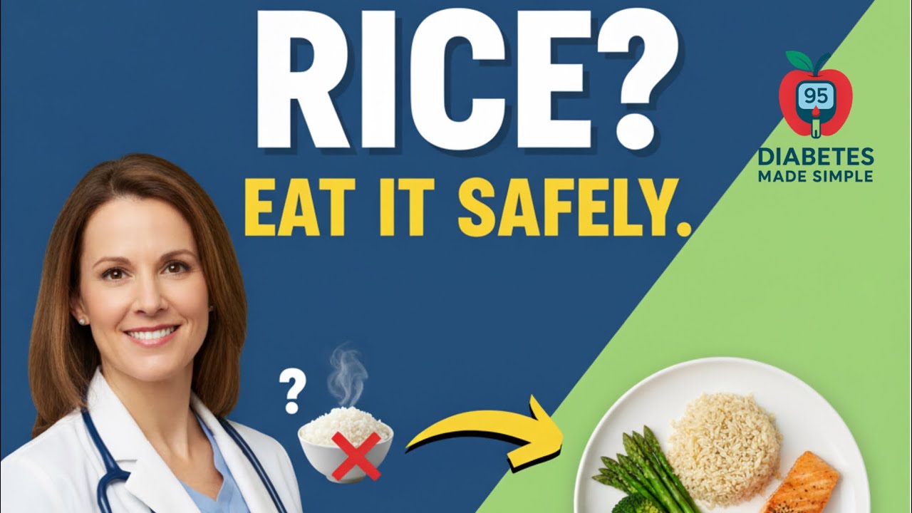 How To Eat RICE Without Spiking Blood Sugar (The Cooling Hack)