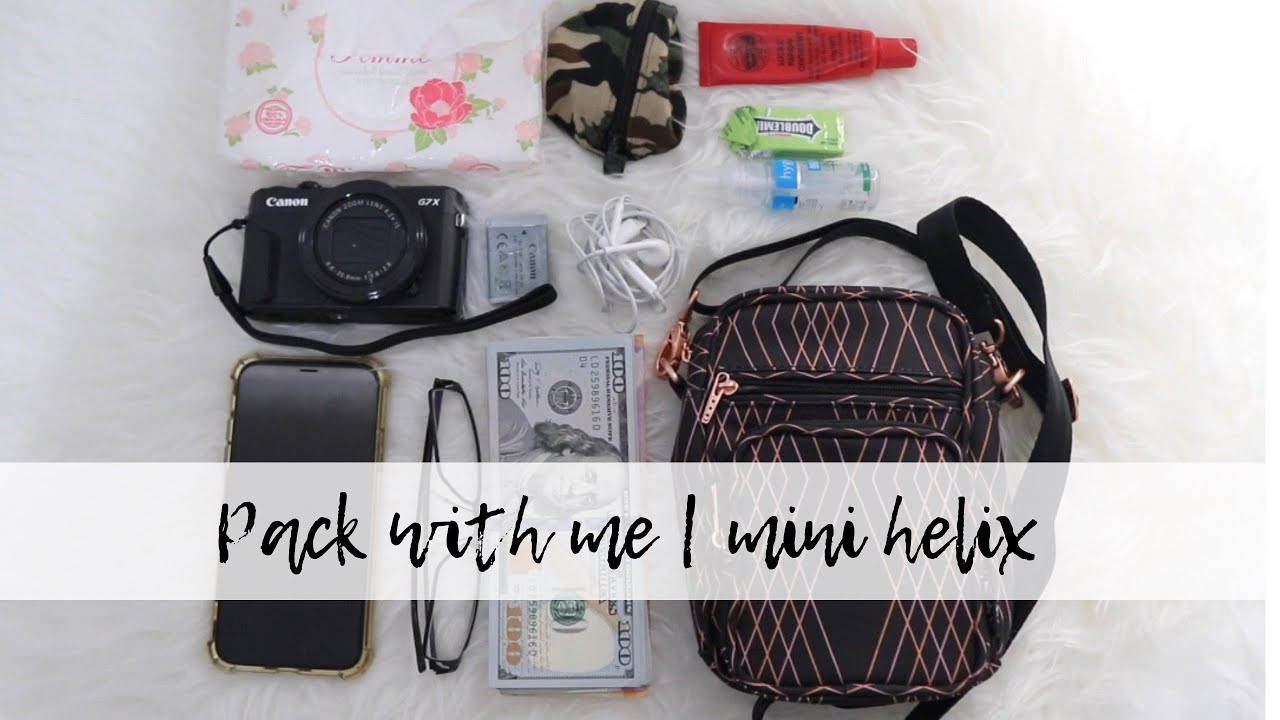 Pack with me | mini helix prism rose