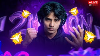 ROAD TO 2M SUBS DAY 1 Free Fire Live 🔥#freefire #tondegam...