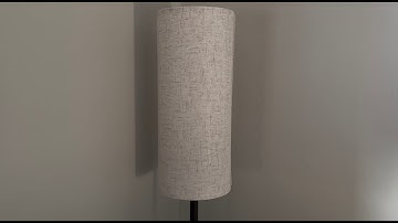 luckystyle Dimmable Floor Standing Tall Lamp