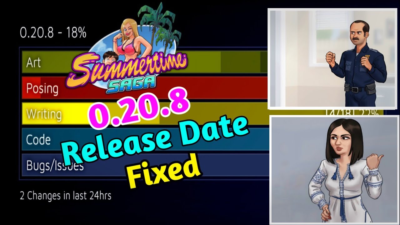Summertime Saga 0.20.8 Release Date || ADX Gaming - YouTube