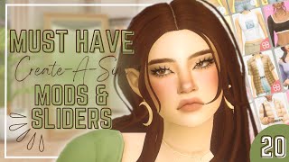 The ULTIMATE Sims 4 CAS Mods & Sliders Showcase! |  Links | Sims 4 Mods Showcase