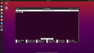 📑⌨Edit files in Linux with Nano🐧💻