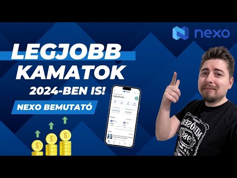 Passzív Jövedelem Kriptóval 2024-ben is - NEXO | Legjobb Kamatok - Kriptó Kártya | A Nexo használata