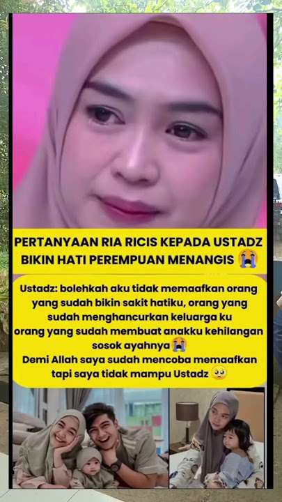 Ria Ricis's question to the ustadz made women's hearts cry 😭😭