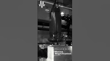 Vertical Pump’s Vibration Revealed by VibVue® Motion Magnification Video